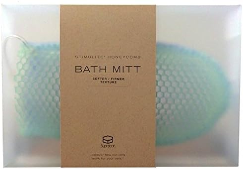 Exfoliating Bath Mitt for Body Cleansing and Massage