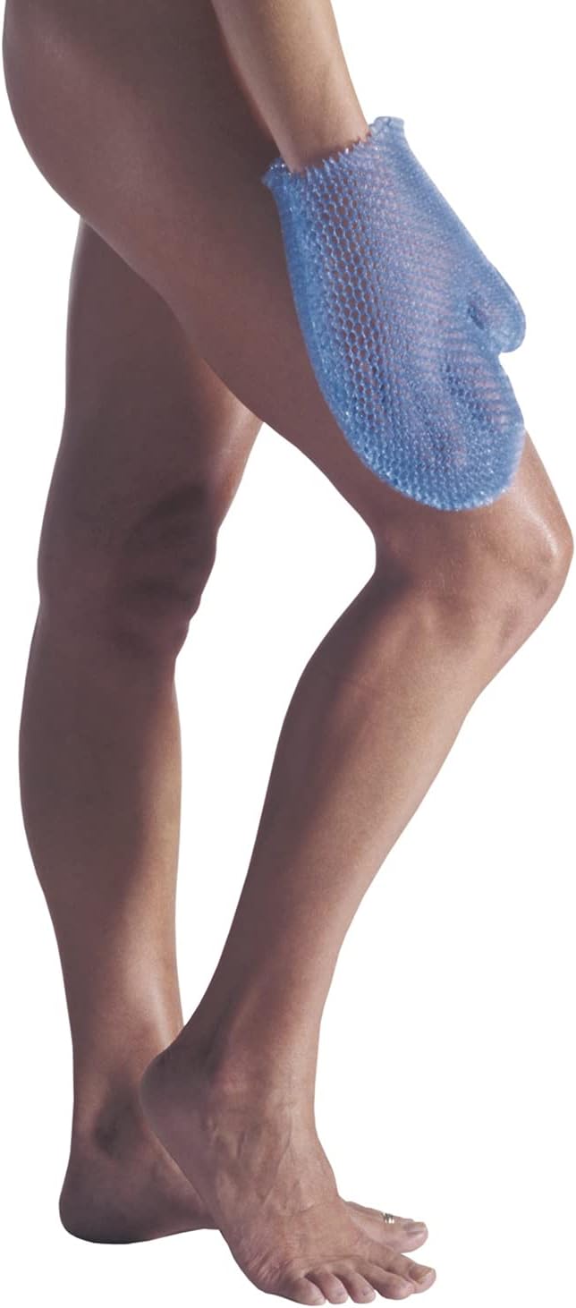 Exfoliating Bath Mitt for Body Cleansing and Massage