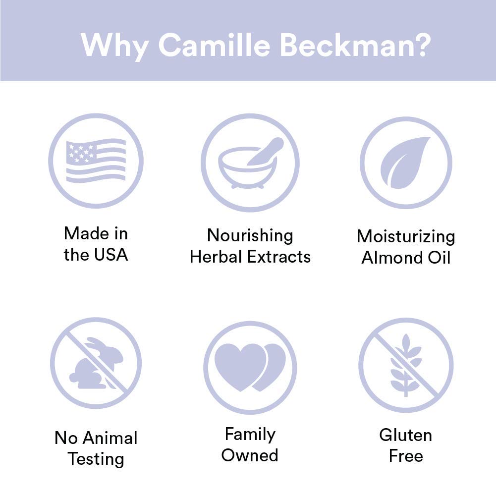 Camille Beckman Bubble Bath, French Vanilla, 13 Ounce