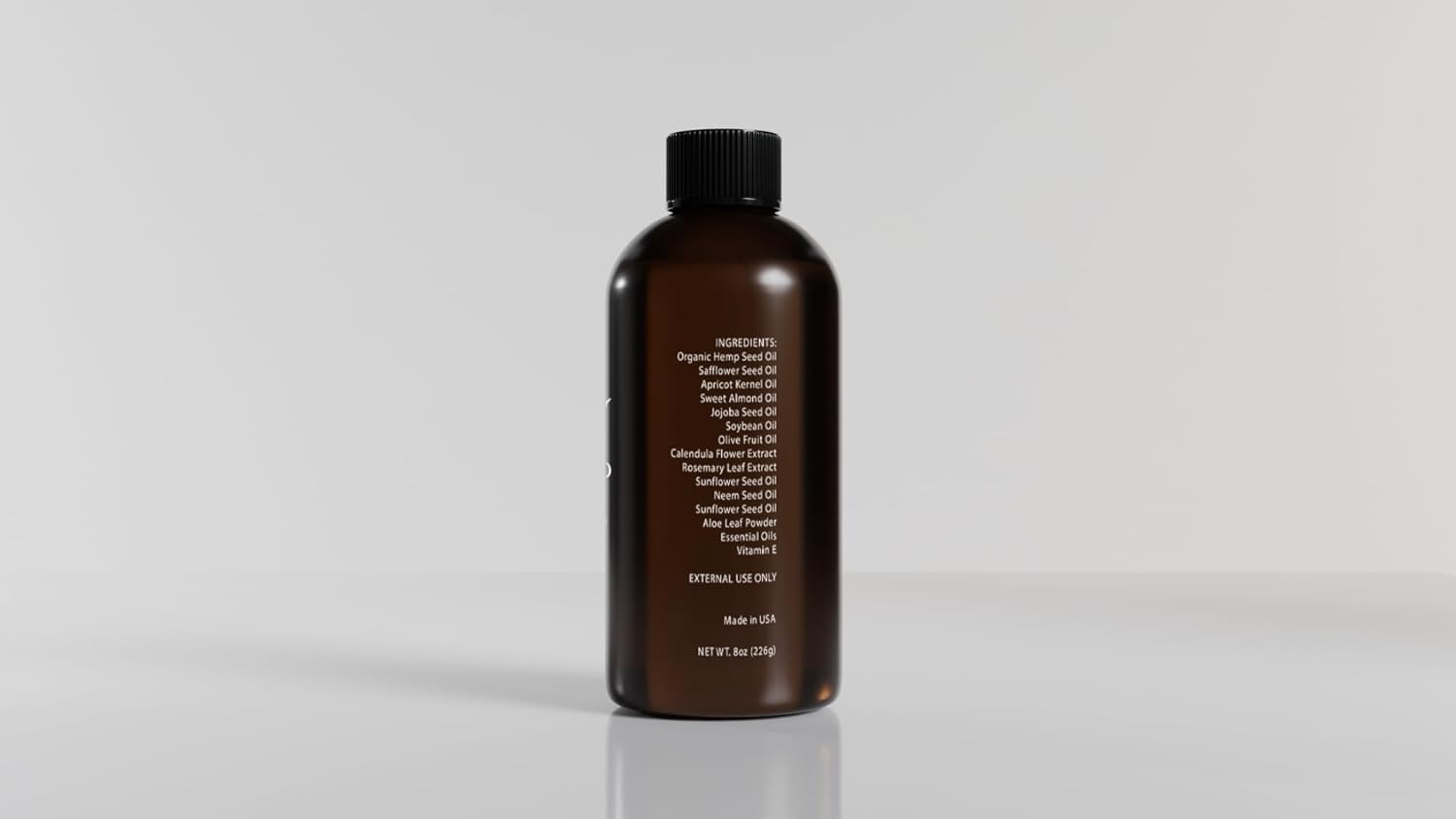 Skins Best Friend Skinny Dip Bath Oil Moisturizing Bath and Body Oil with Hemp and Essential Oils 4-8oz (8 oz)