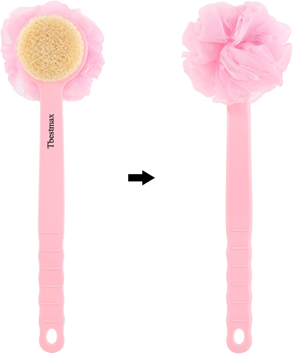 Dual-Sided Bath Brush Set