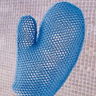 Exfoliating Bath Mitt for Body Cleansing and Massage