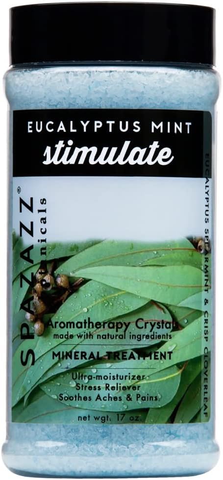 Spazazz Eucalyptus Mint Spa and Bath Crystals