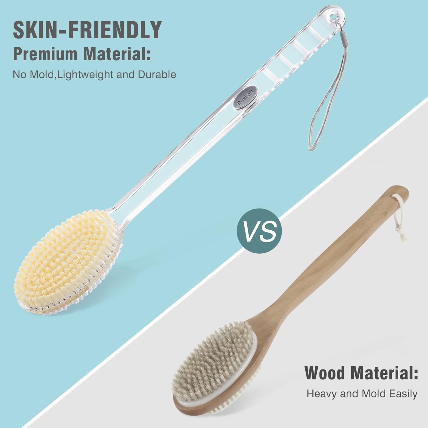 Dual-Sided Back Scrubber