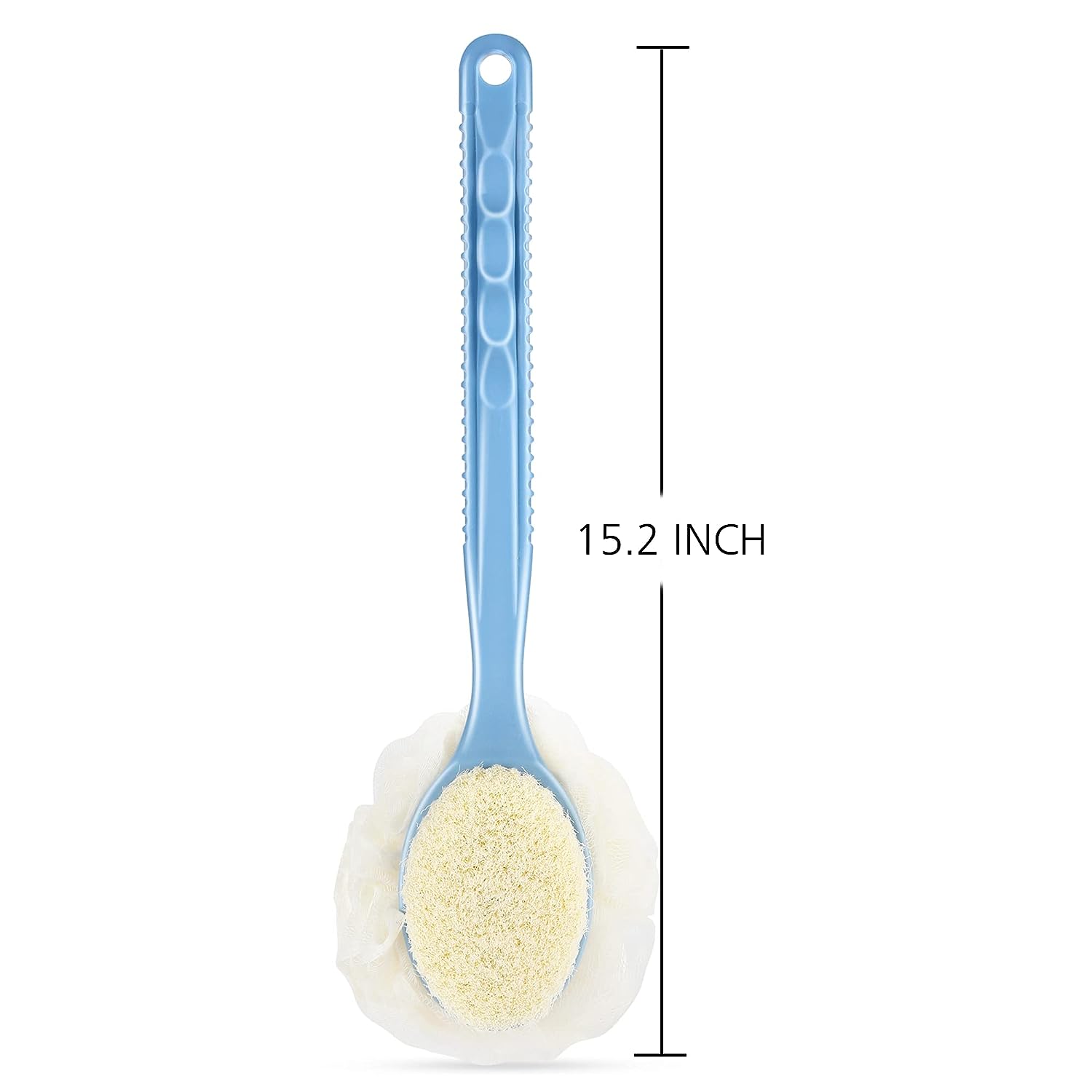 Dual-Sided Back Scrubber Brush