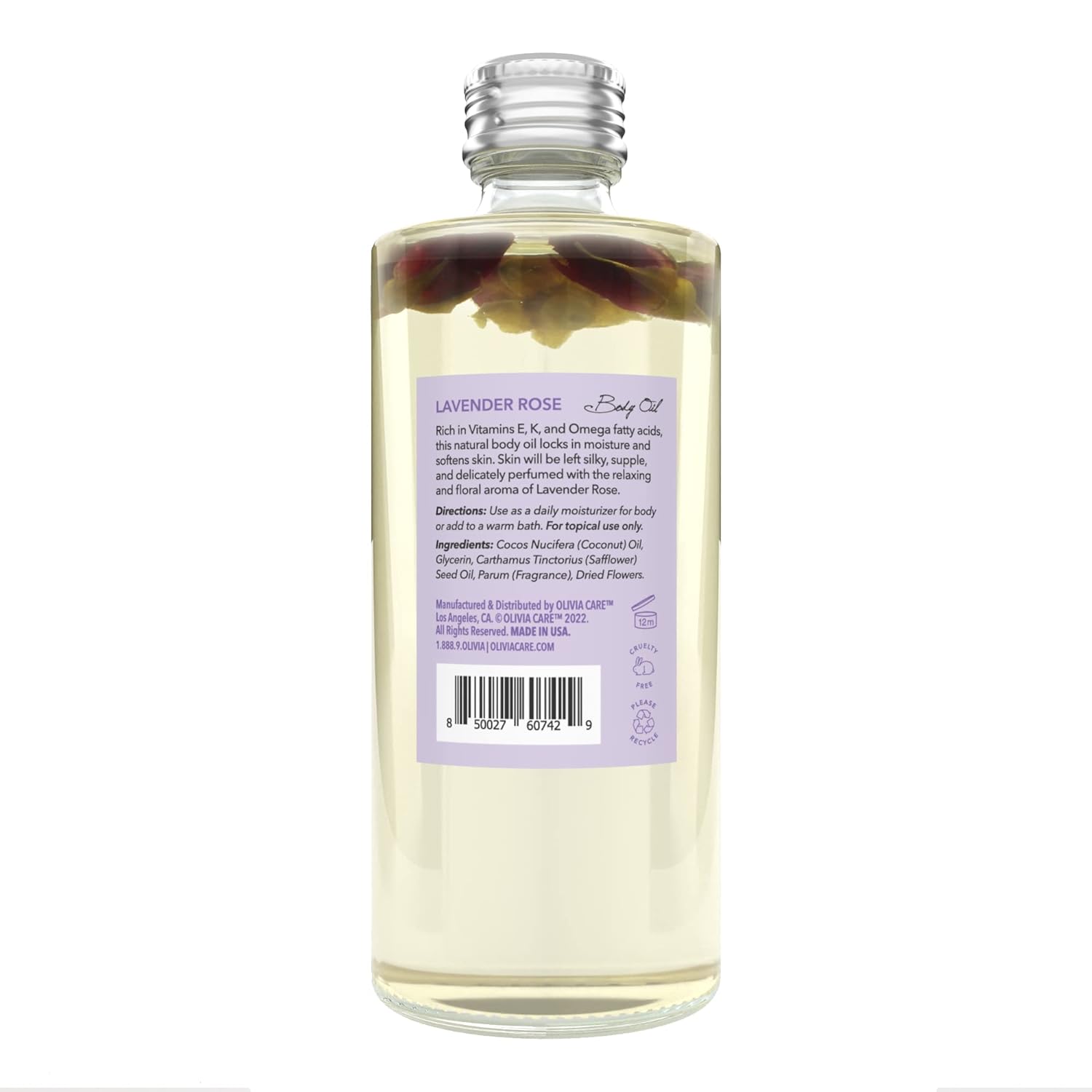 Body Oil Eucalyptus Mint Vegan & Natural.