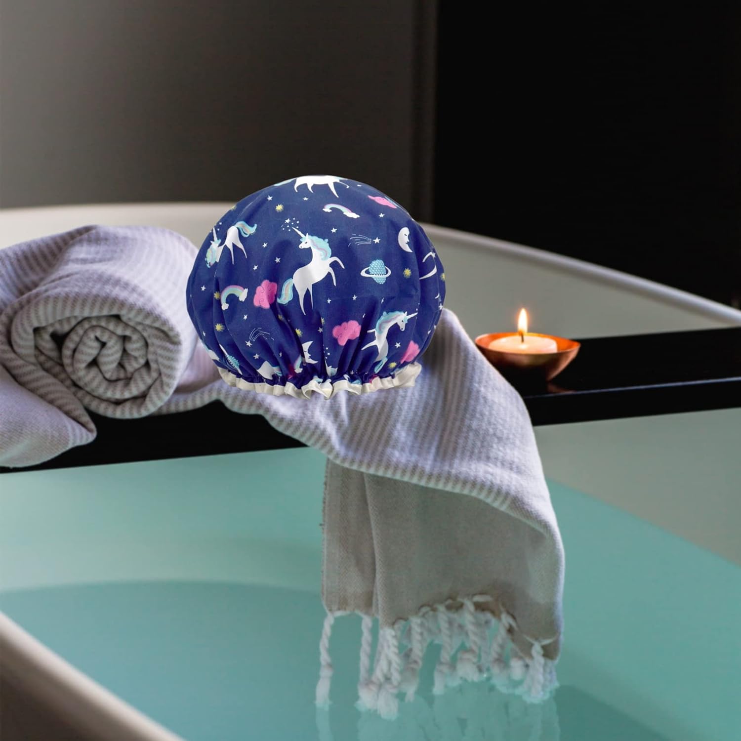 Reusable Shower Cap Set