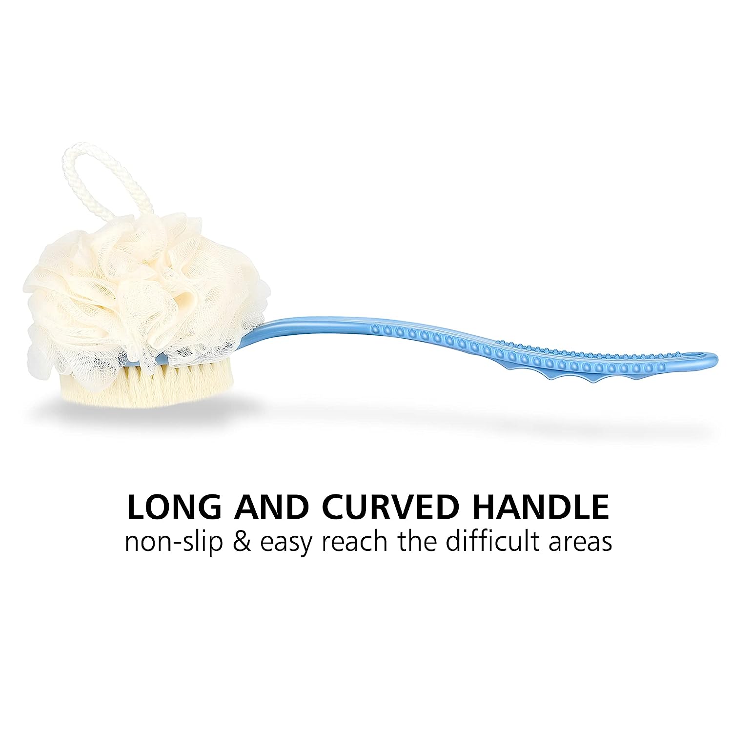 Dual-Sided Back Scrubber Brush
