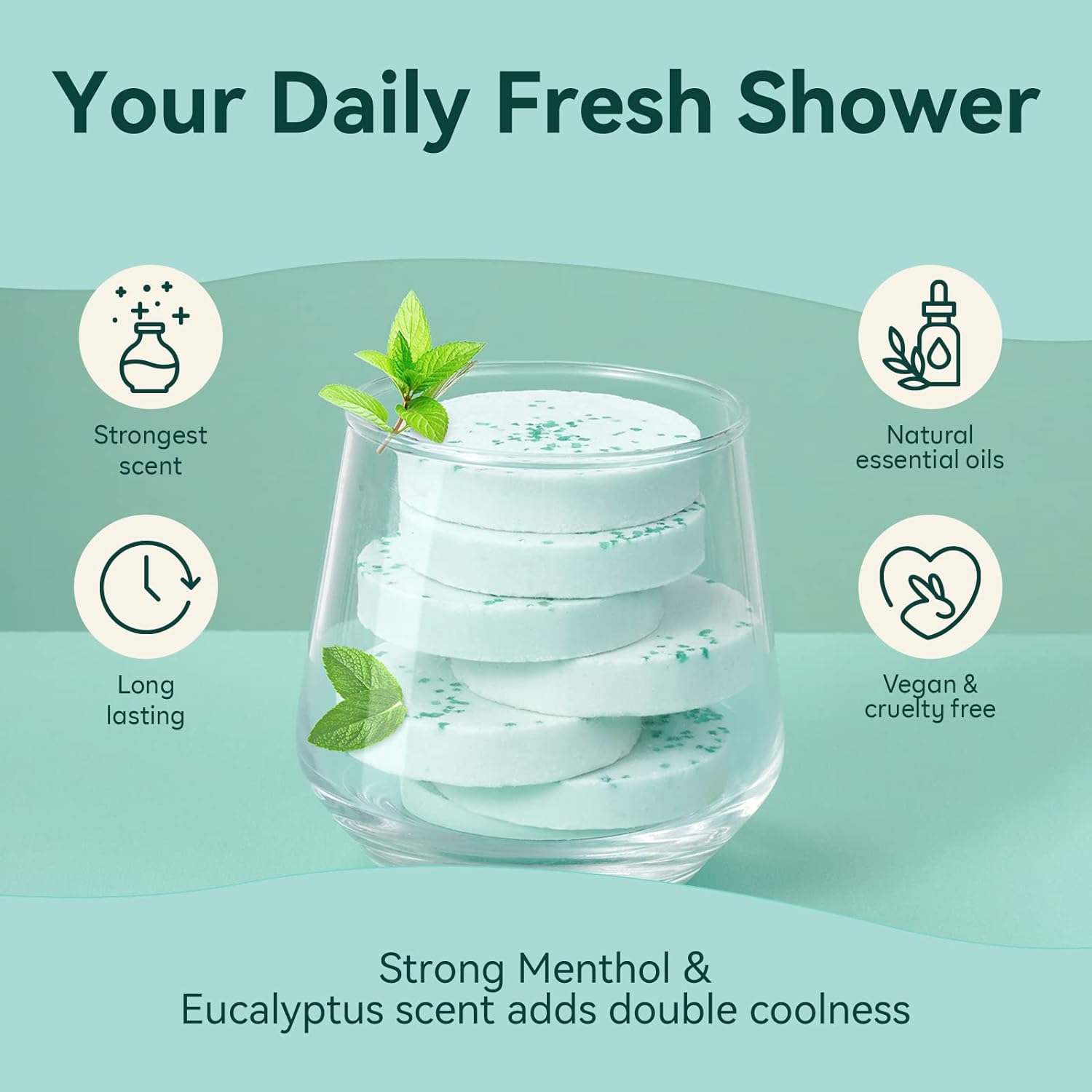 Eucalyptus Shower Steamers Aromatherapy set