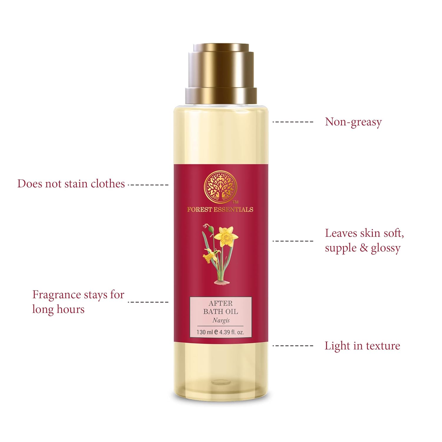 Nargis After Bath Body Oil