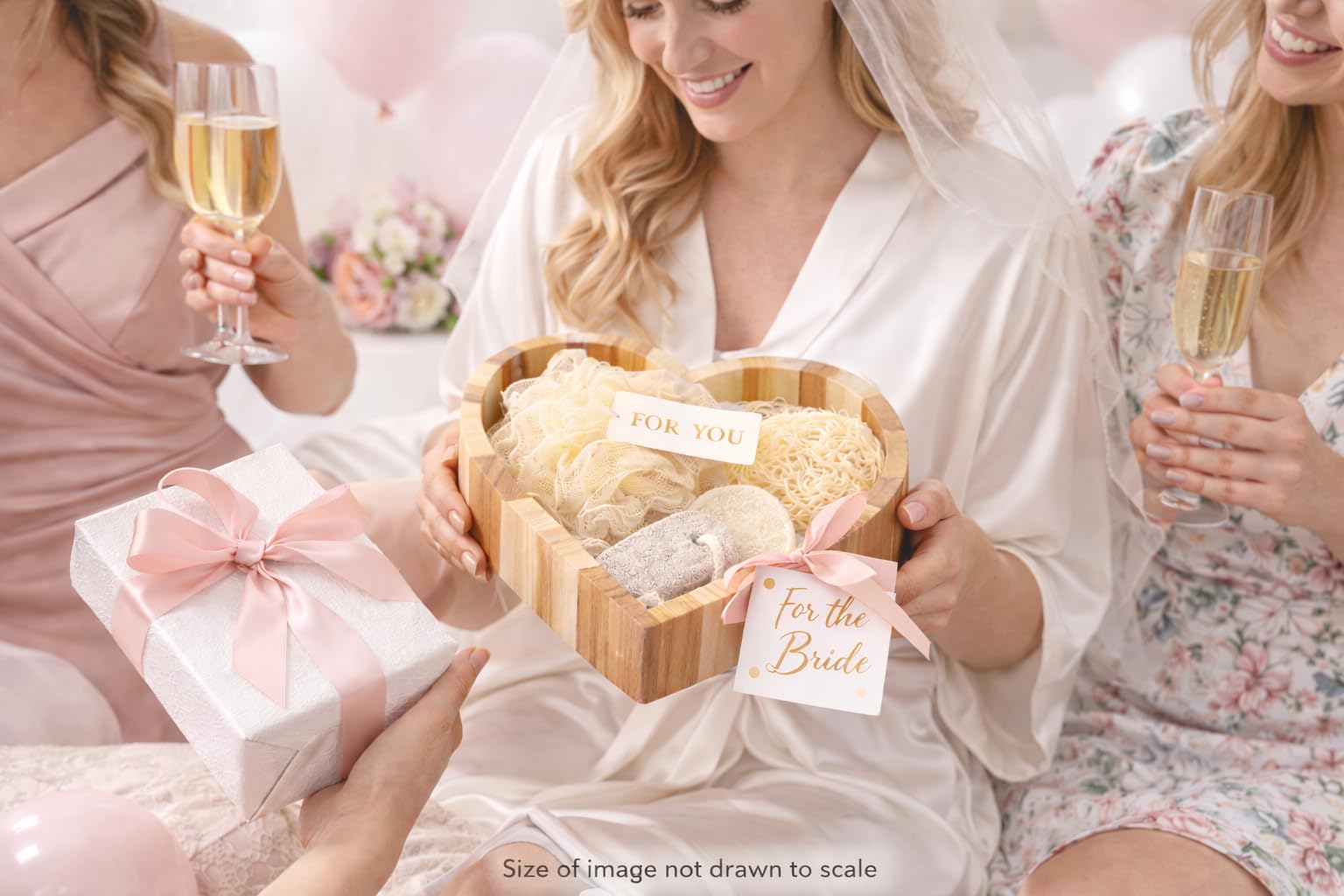 Essentials Spa Gift Set – Everyday Self Care Kit (Heart Collection)