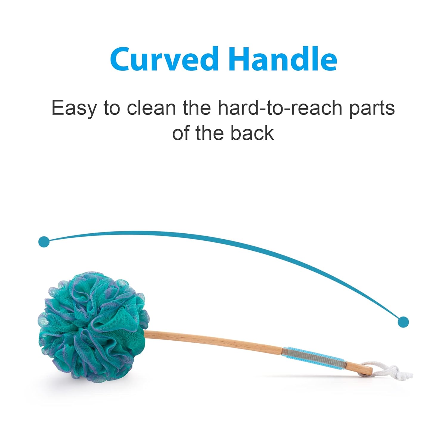 Loofah Back Scrubber Set