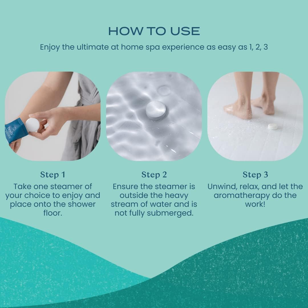 Shower Steamers 15 Pack - Eucalyptus Shower Bath Bombs