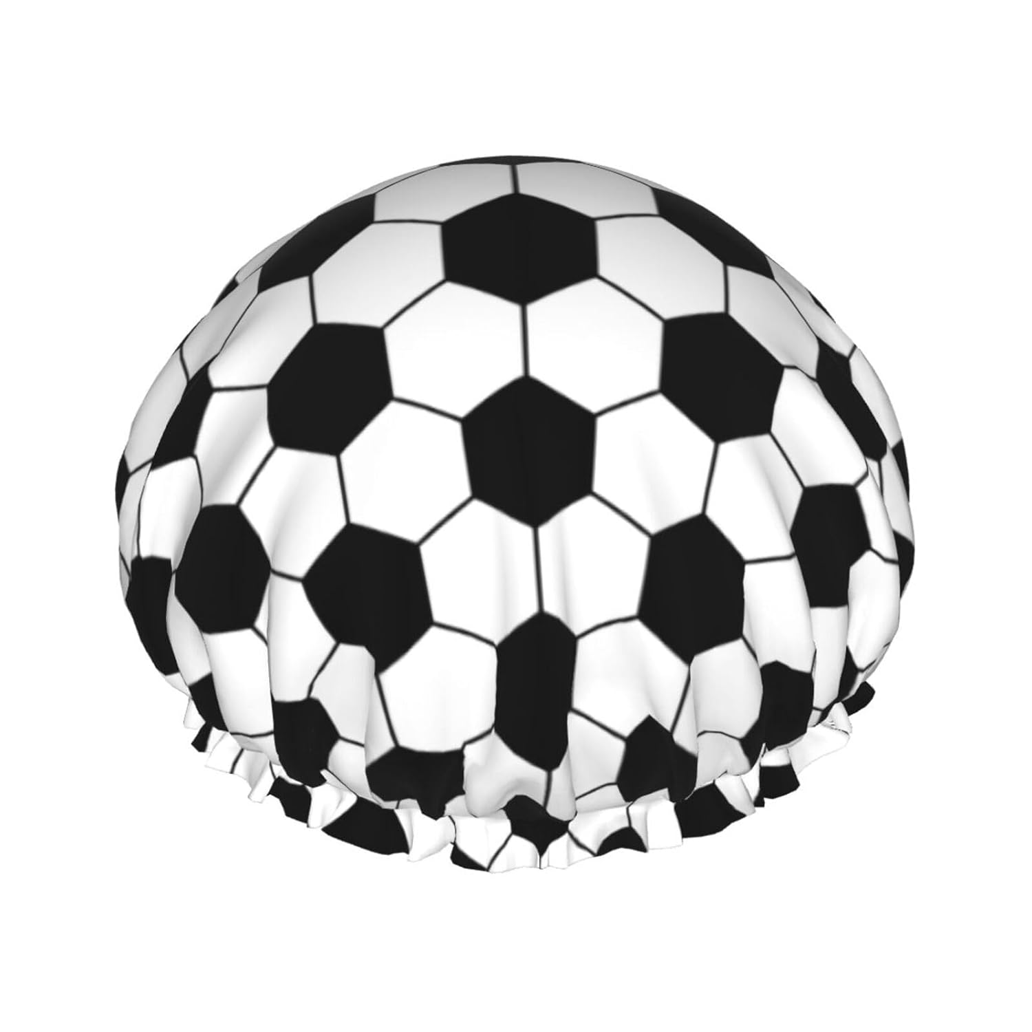 Double-Layer Waterproof Shower Cap