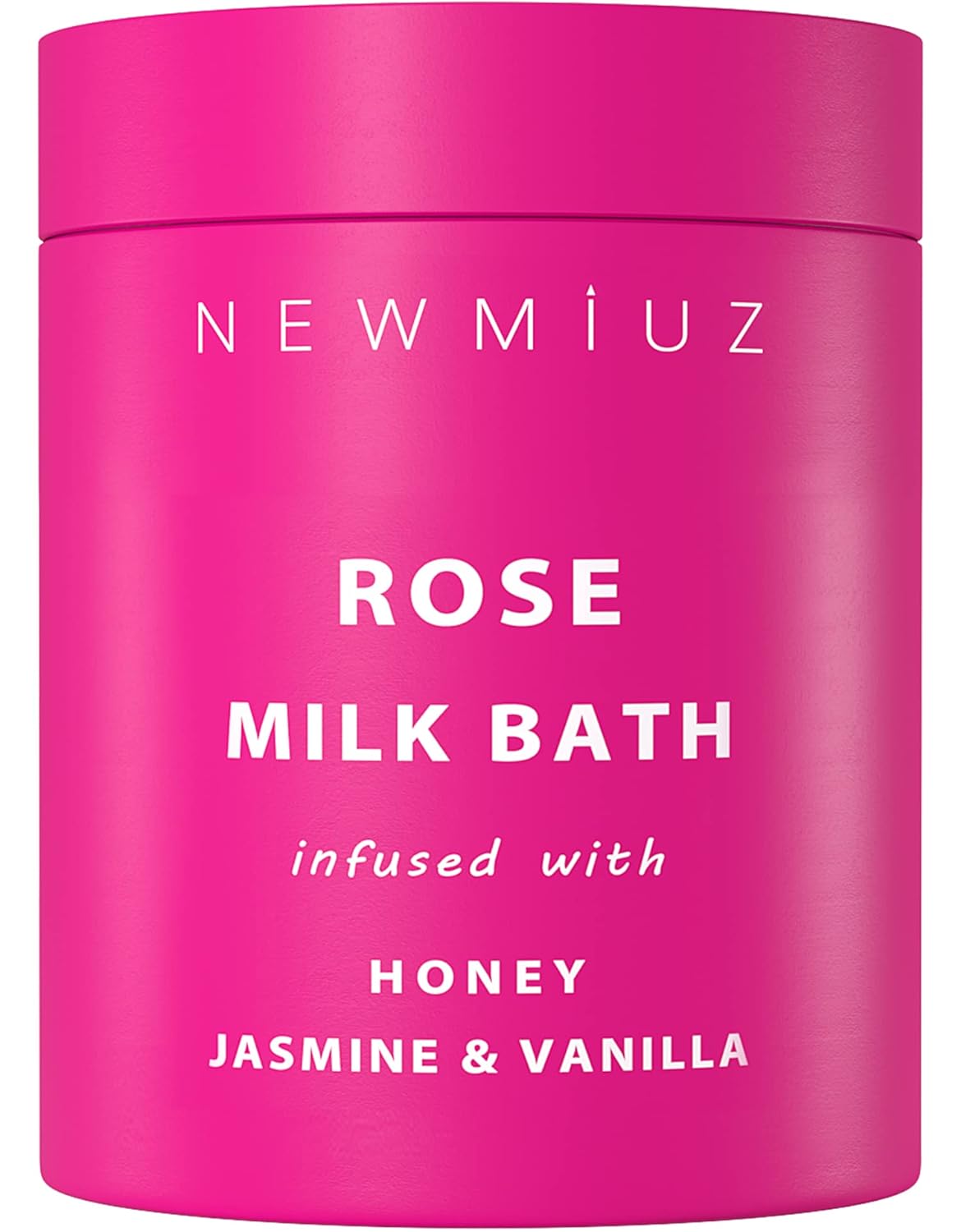Calming Rose Coconut Milk Bath Soak Moisturize & Soften Skin Honey Jasmine Vanilla Destress Luxury Spa Bath Salt Powder Birthday Christmas Stress Relief Gifts for Women Perfect Stocking Stuffers
