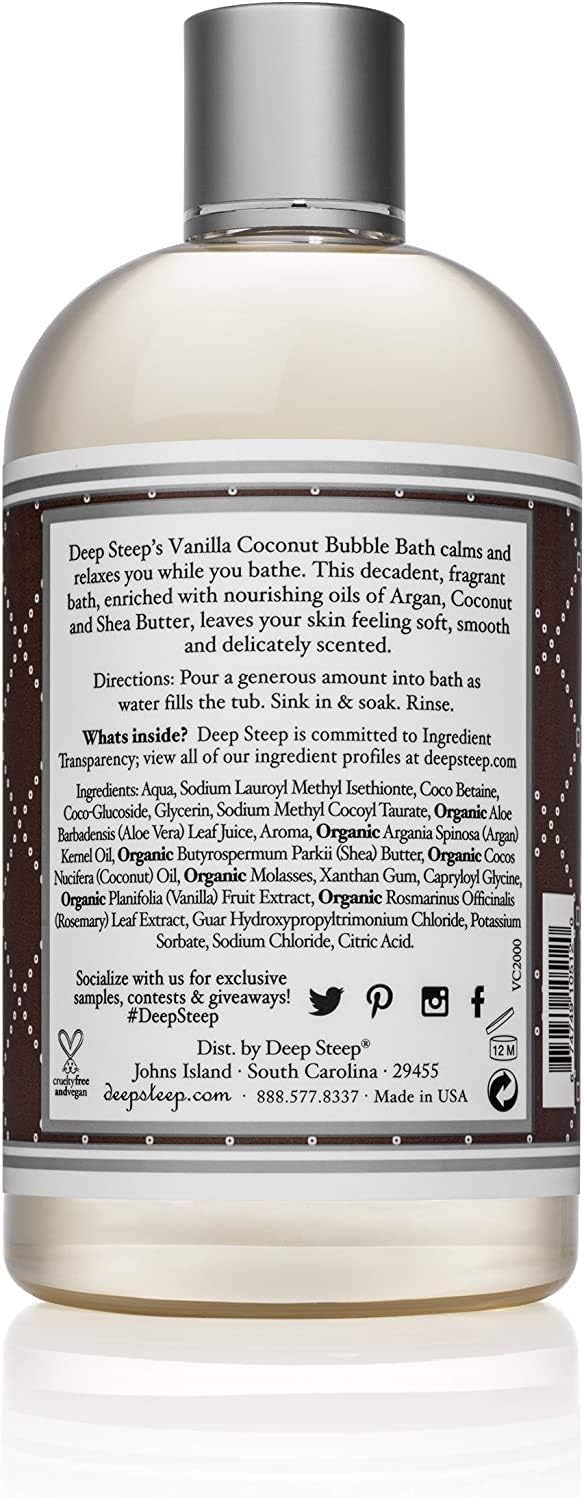 Vanilla Coconut Nourishing Bubble Bath (2-Pack)