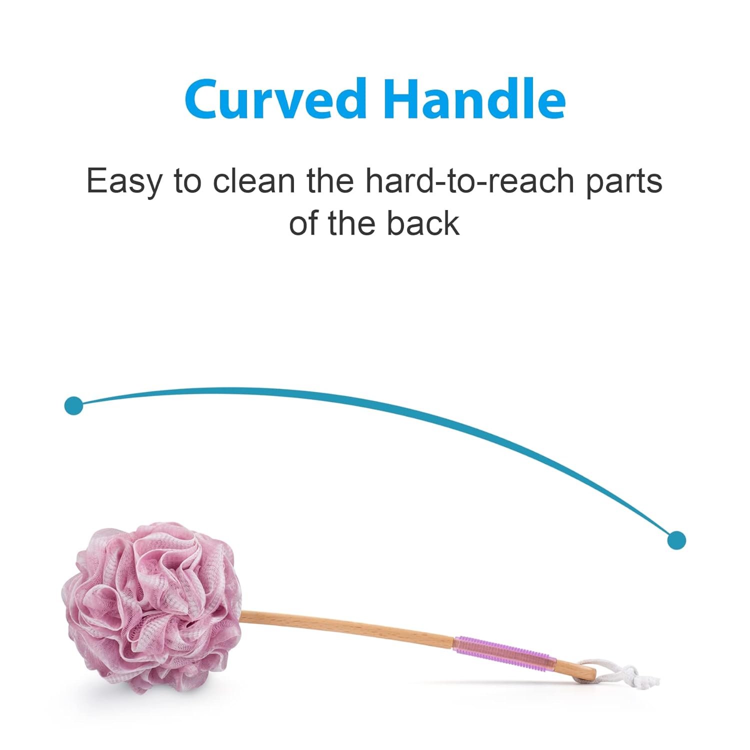 Loofah Back Scrubber Set
