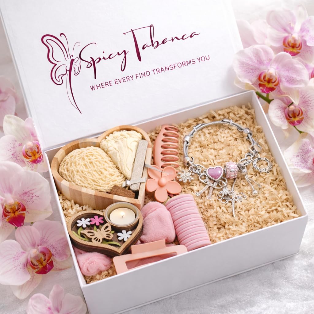 Essentials Spa Gift Set – Everyday Self Care Kit (Heart Collection)