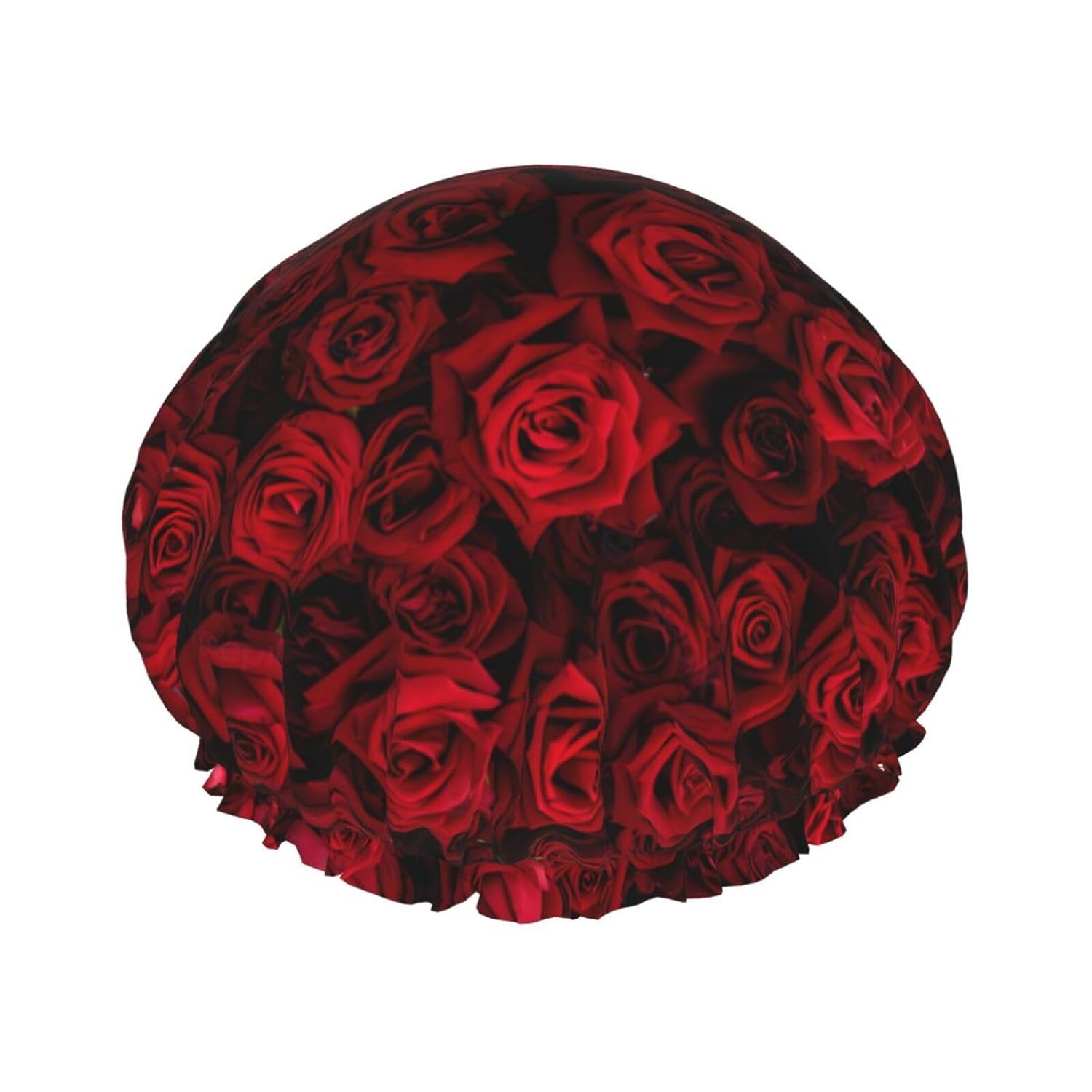 Double-Layer Waterproof Shower Cap