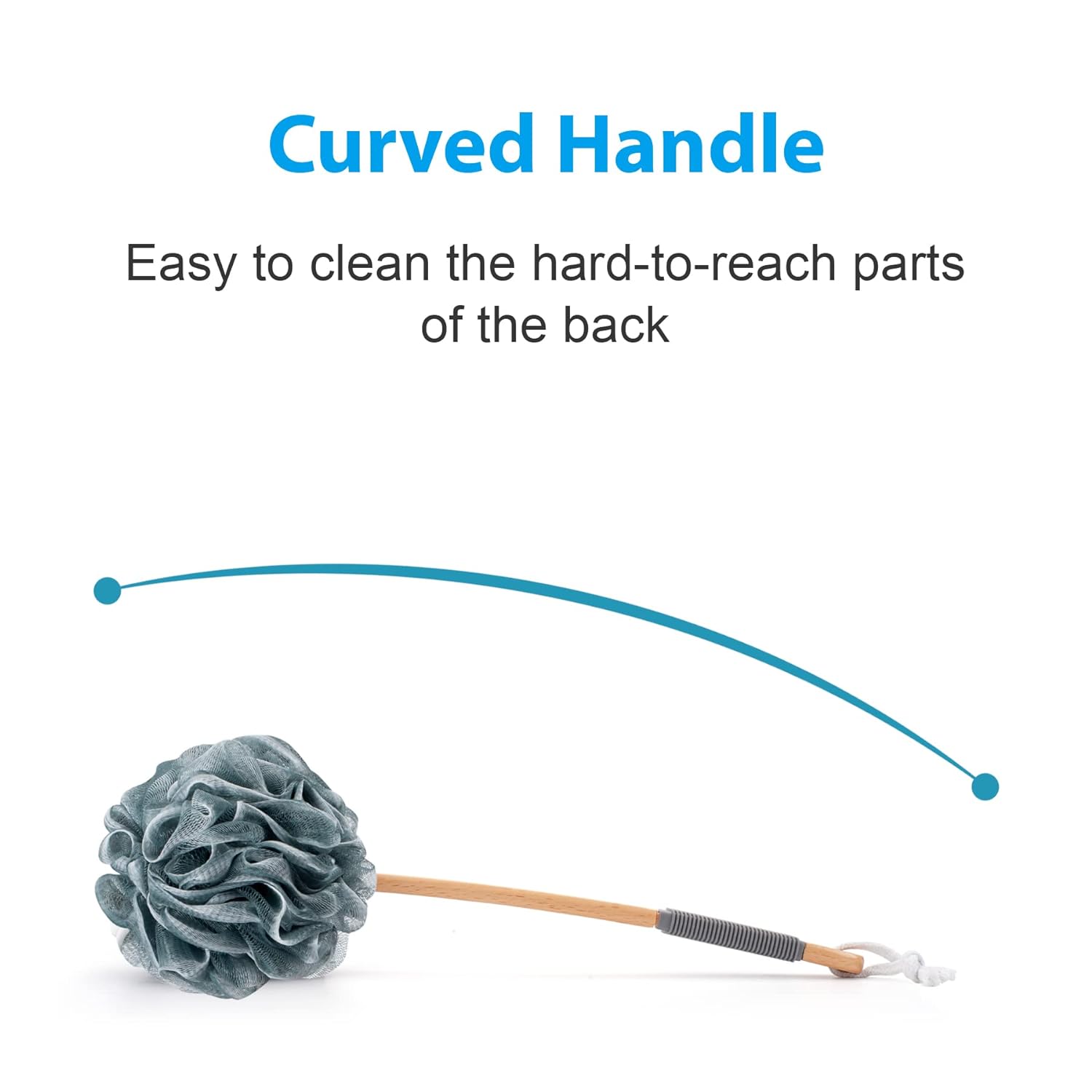 Loofah Back Scrubber Set