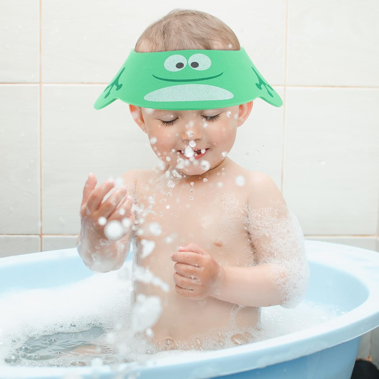 Adjustable Kids Shower Visor Hat (3 Pack)