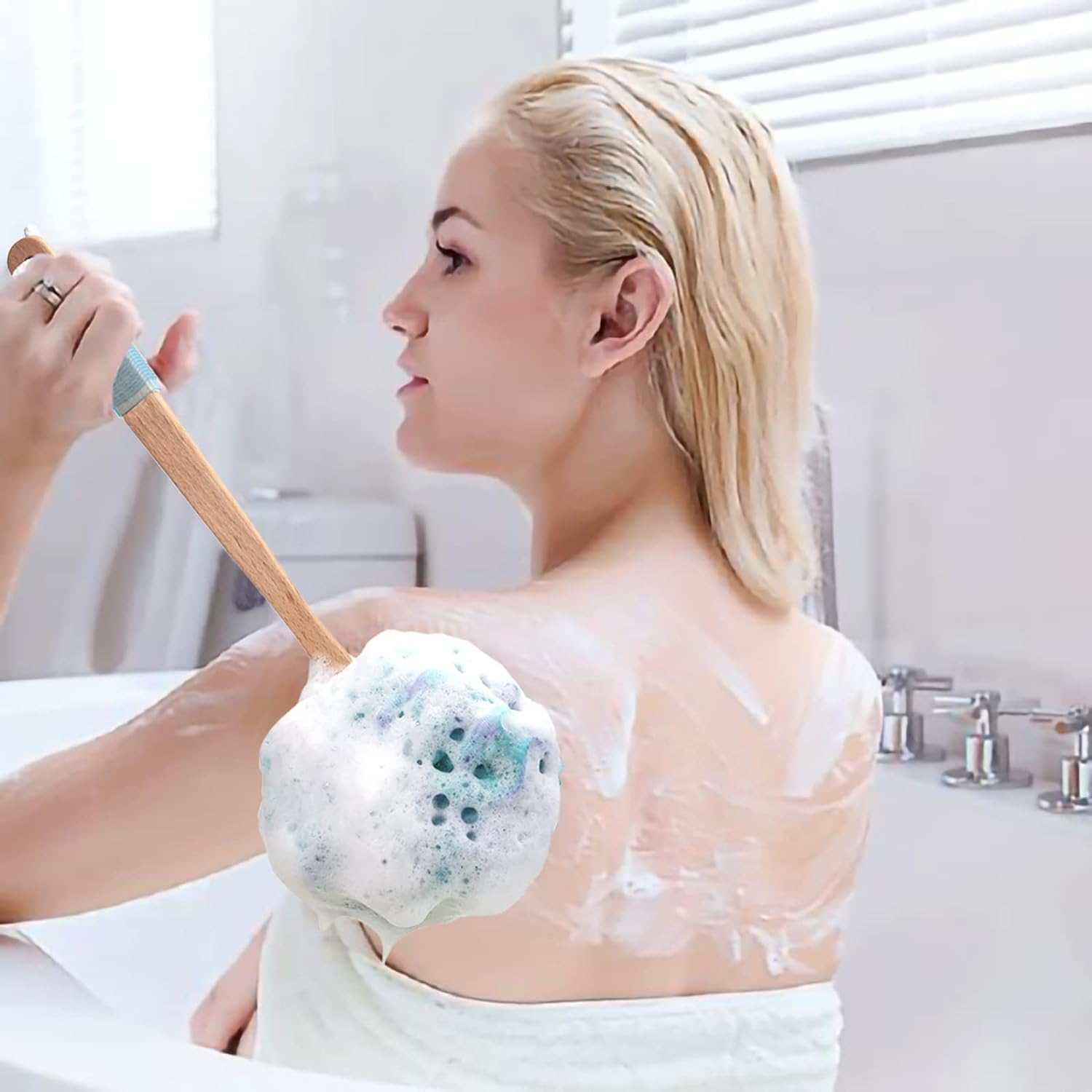 Loofah Back Scrubber Set