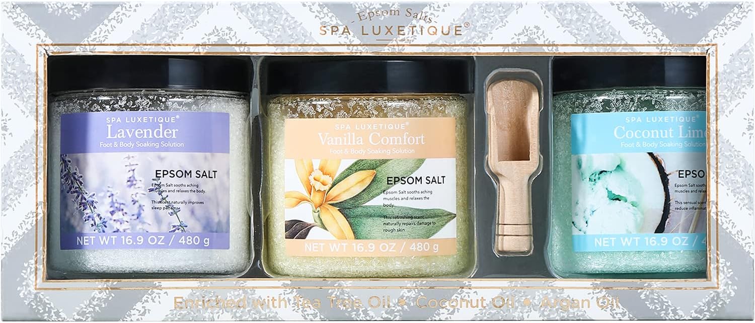 Luxury Epsom Bath Salt Gift Set