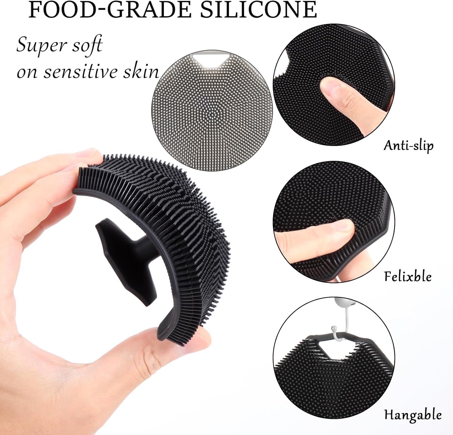 Silicone Body Scrubber
