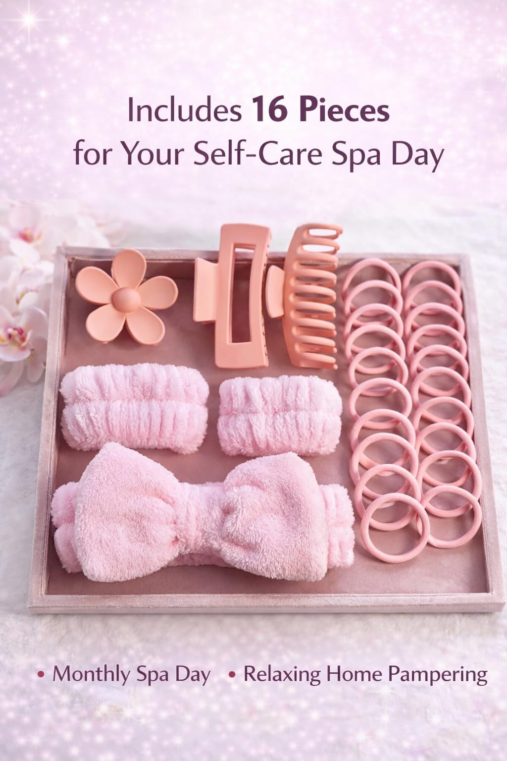 Essentials Spa Gift Set – Everyday Self Care Kit (Heart Collection)