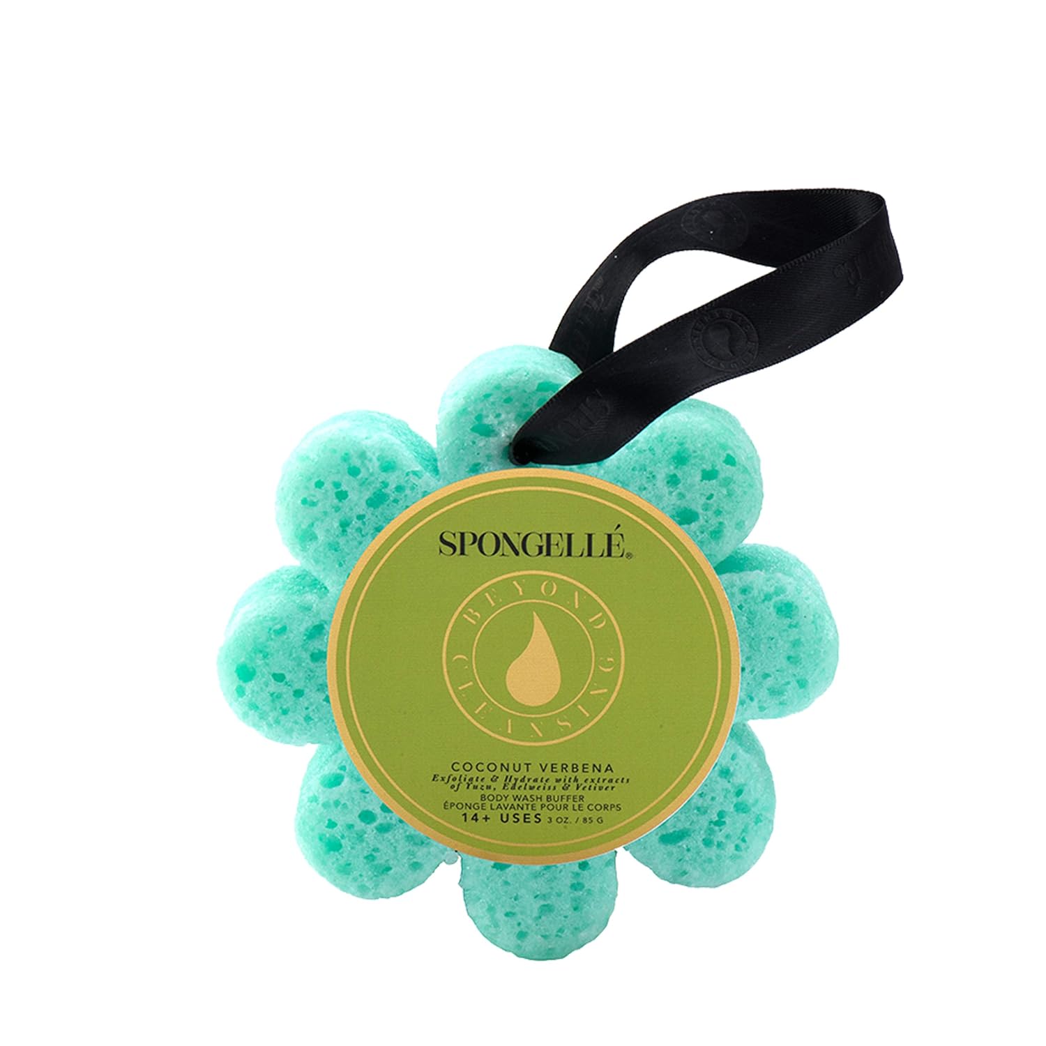 SPONGELLÉ Wild Flower Body Wash Infused Buffer, Honey Blossom