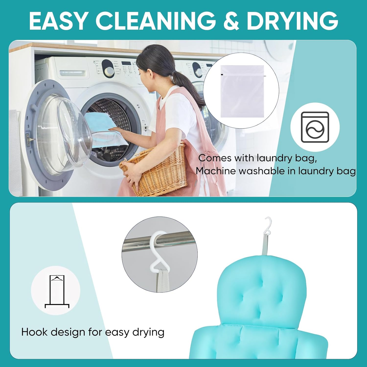Full Body Bath Pillow