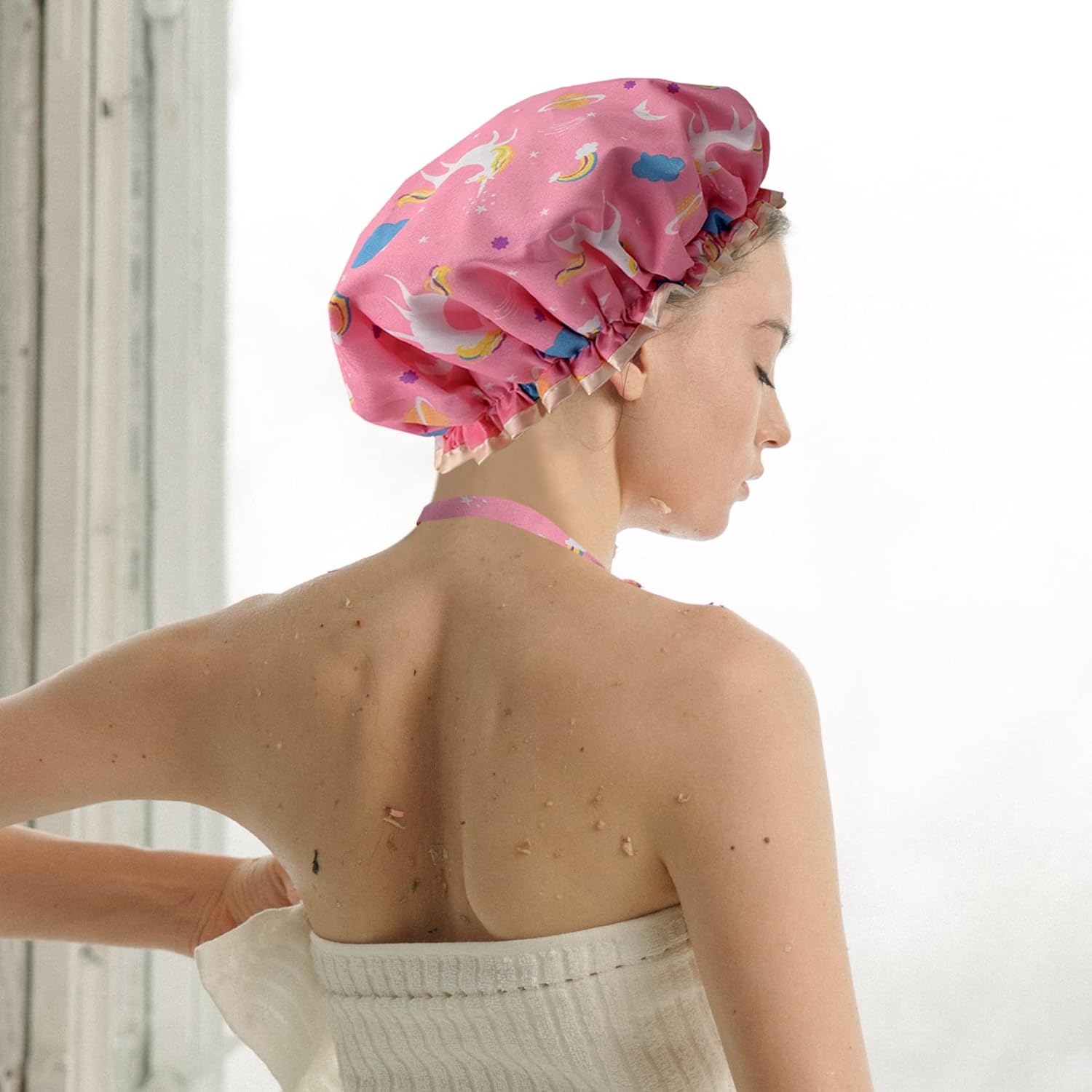 Reusable Shower Cap Set