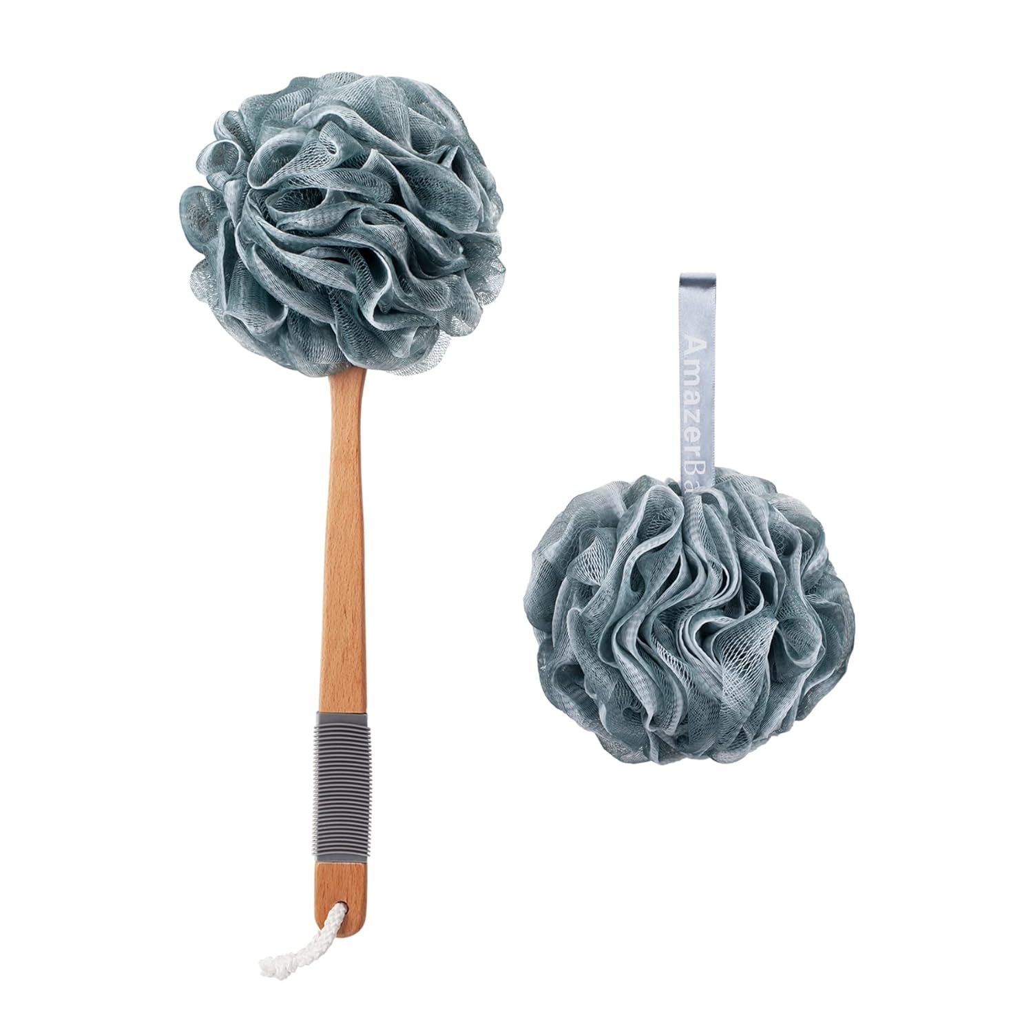 Loofah Back Scrubber Set