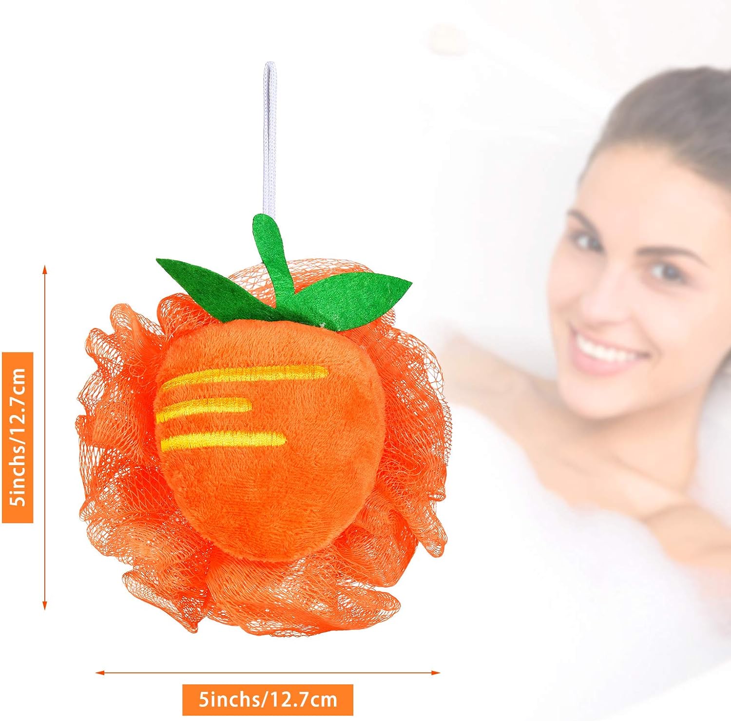 Fruit Bath Sponge Set (6-Pack)
