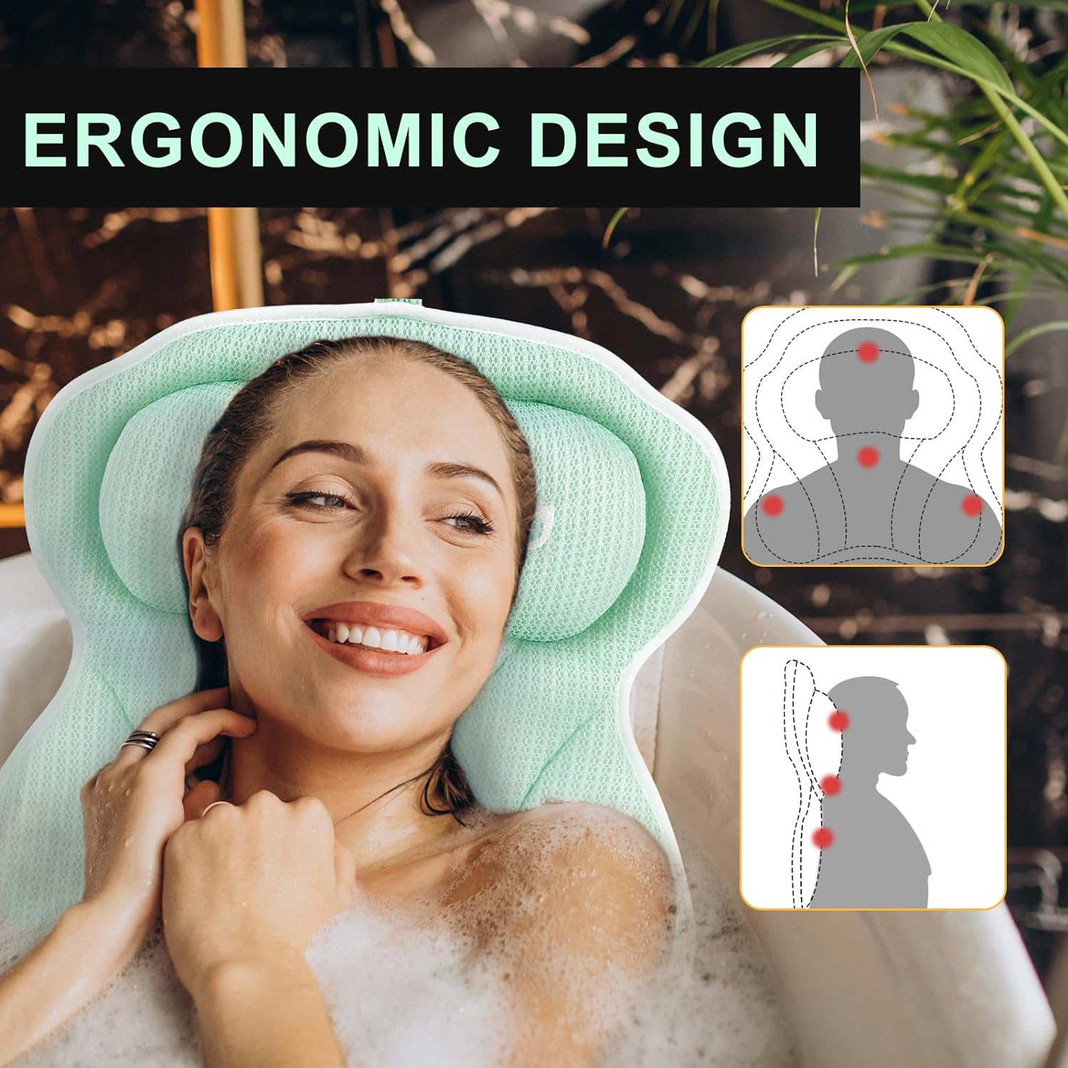 Bath Pillow for Tub