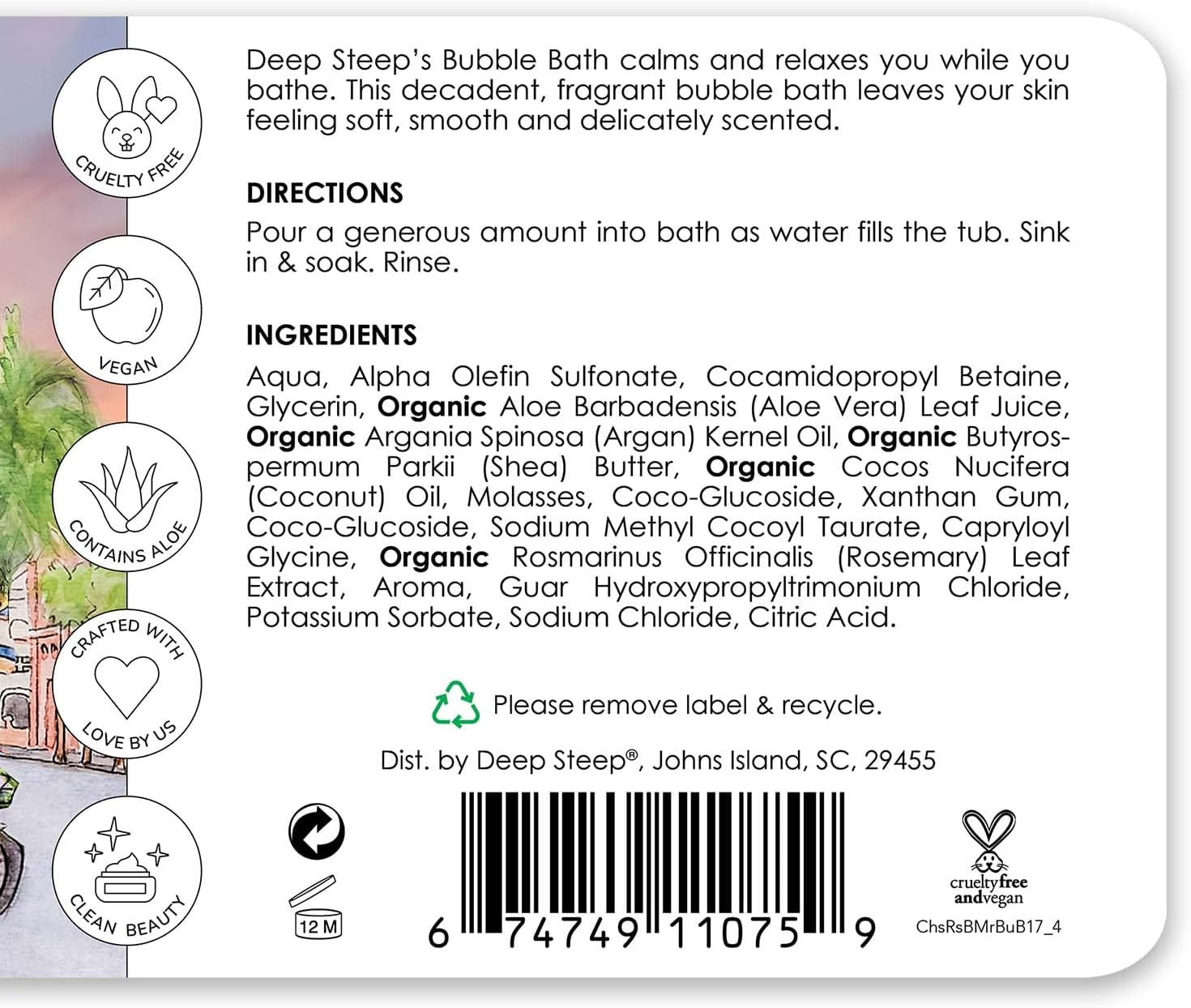 Vanilla Coconut Nourishing Bubble Bath (2-Pack)