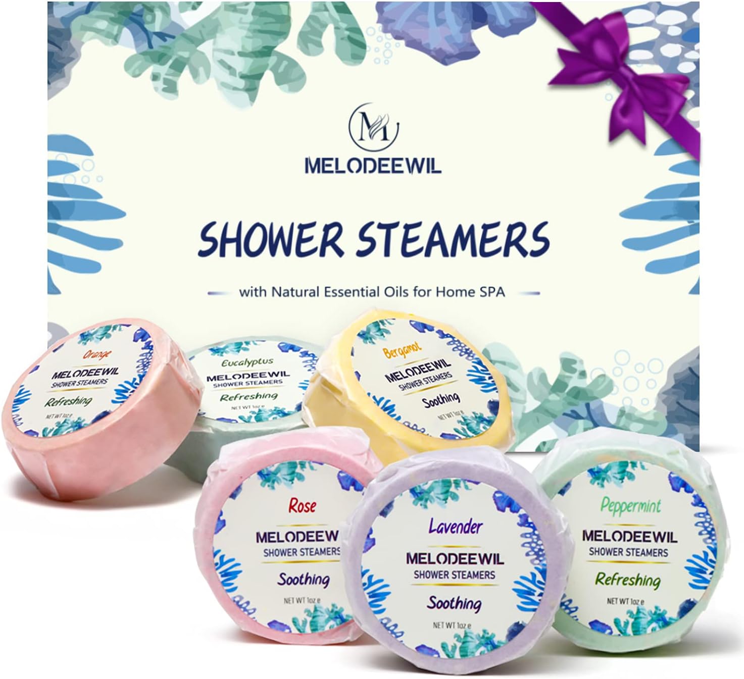 Aromatherapy Shower Steamers Set