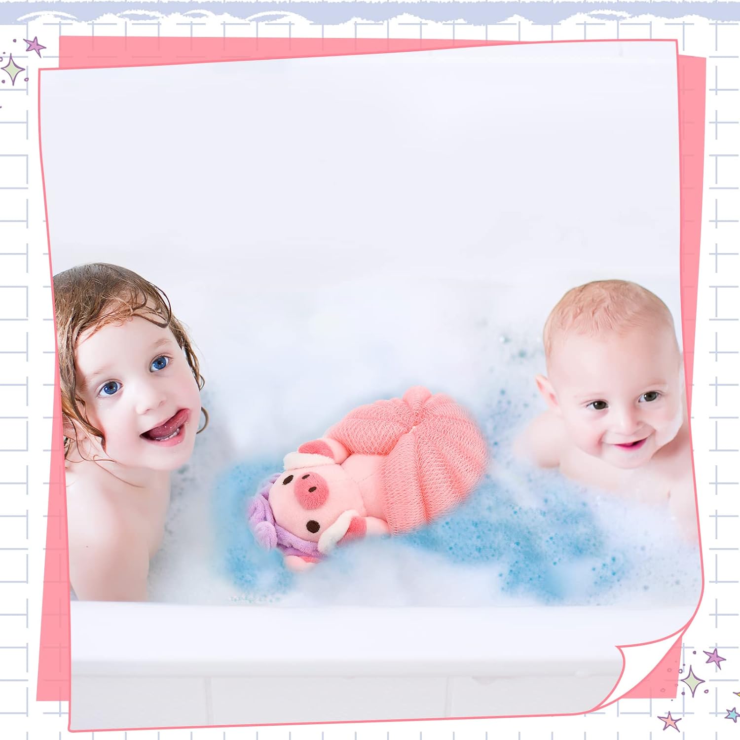Animal Bath Sponge S