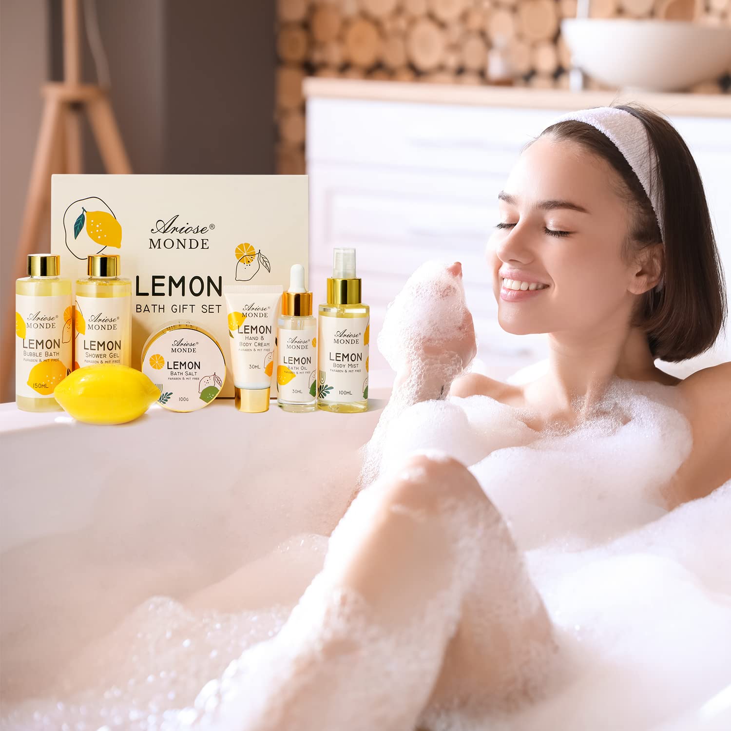 Citrus Lemon Spa and Body Care Set