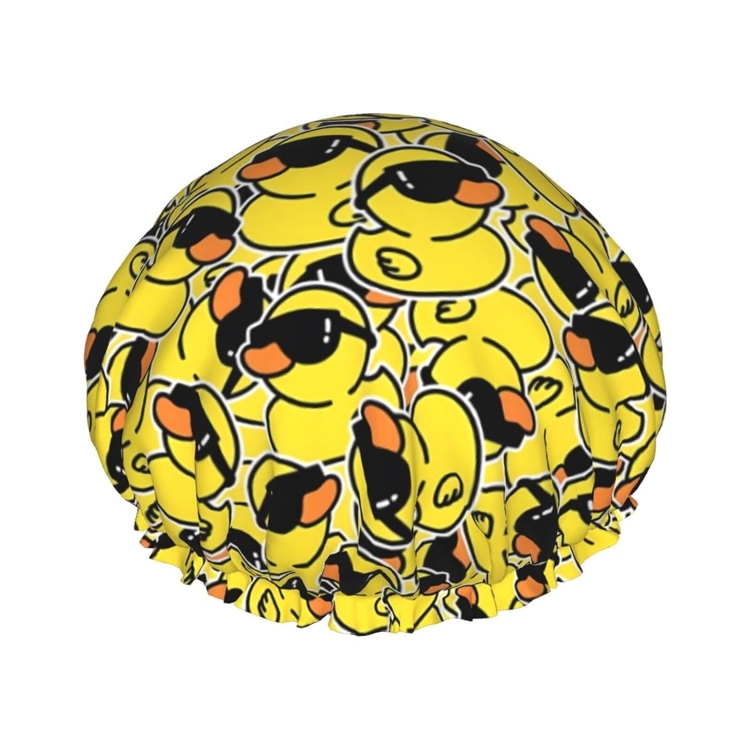 Double-Layer Waterproof Shower Cap