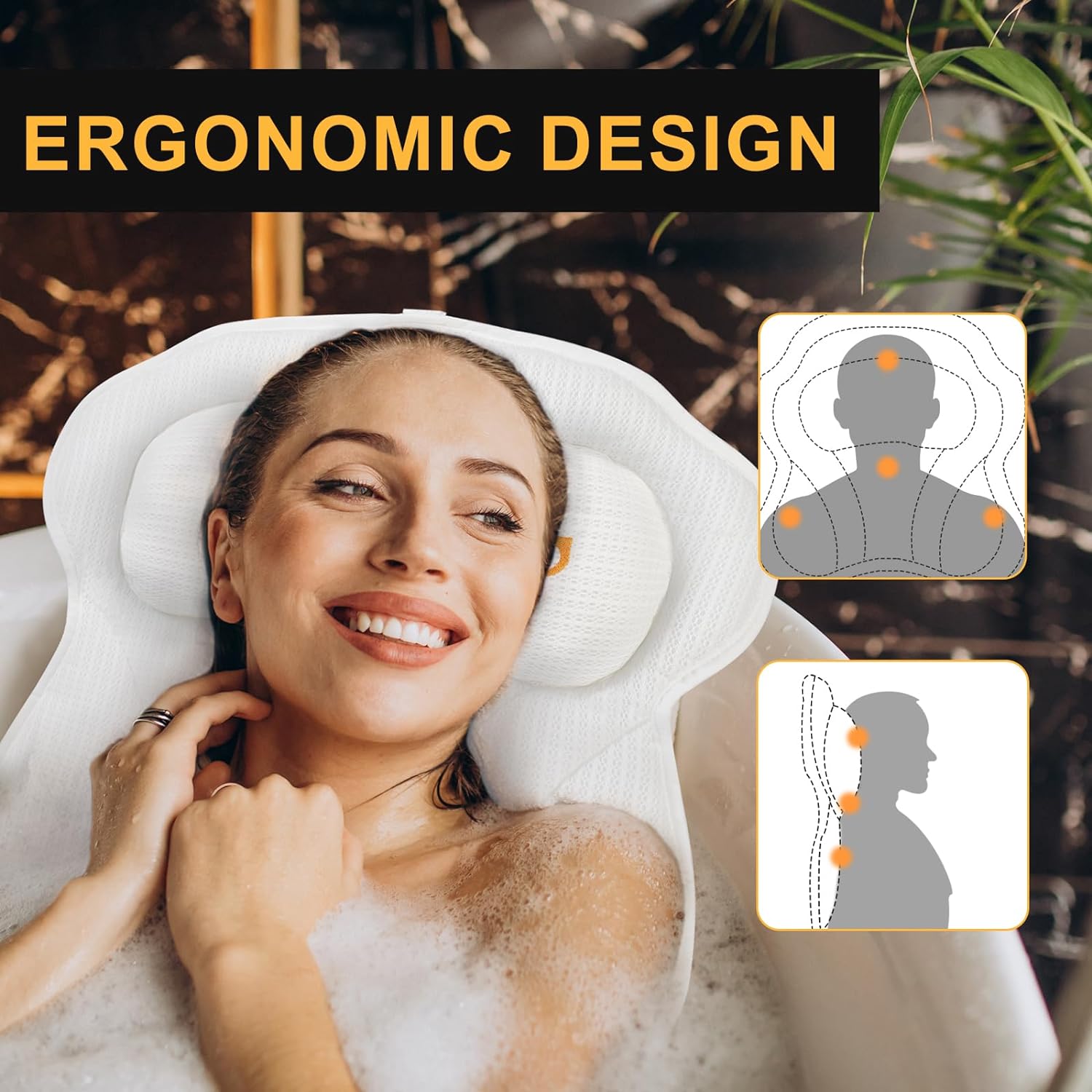 Bath Pillow for Tub