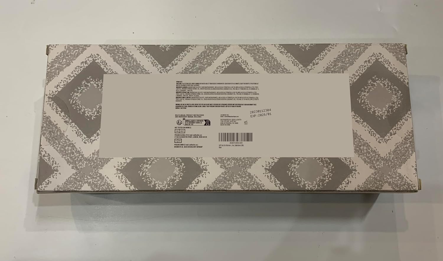 Luxury Epsom Bath Salt Gift Set