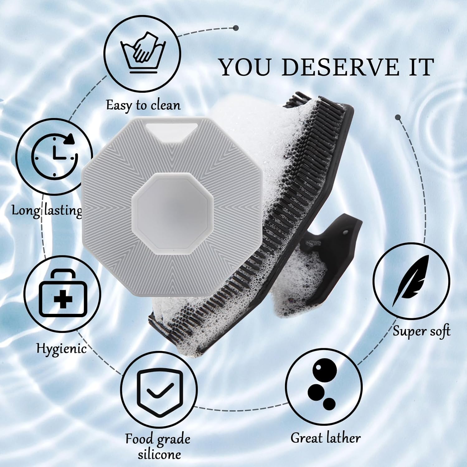 Silicone Body Scrubber