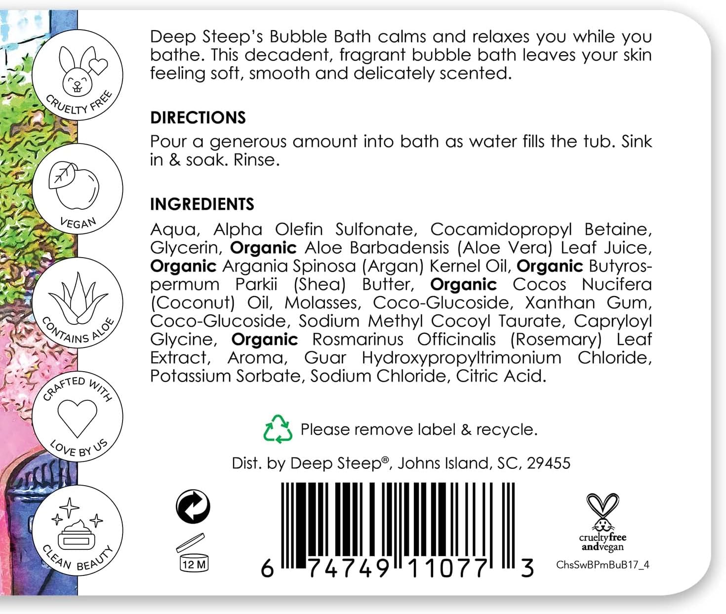 Vanilla Coconut Nourishing Bubble Bath (2-Pack)