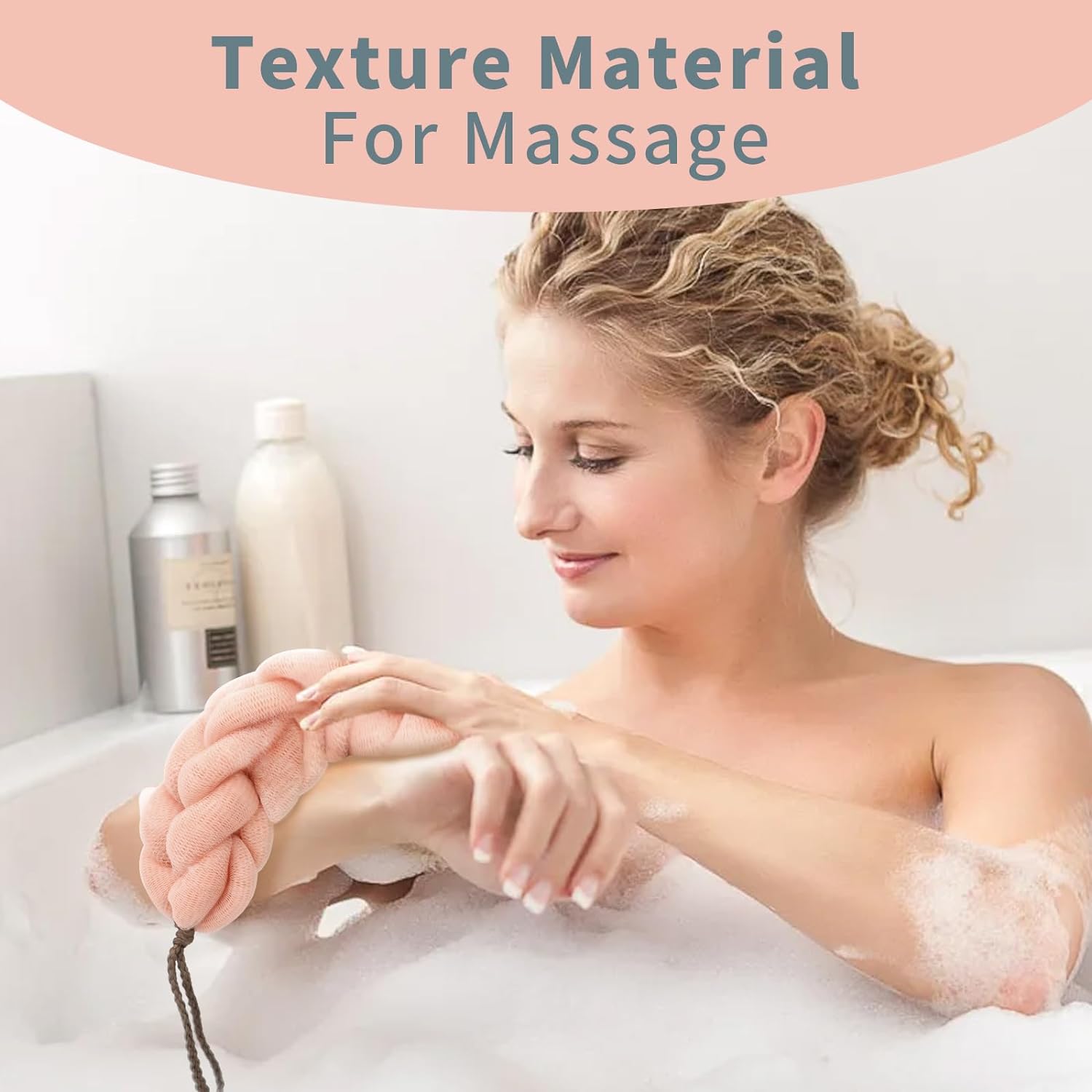 Stretchable Back Loofah Strap