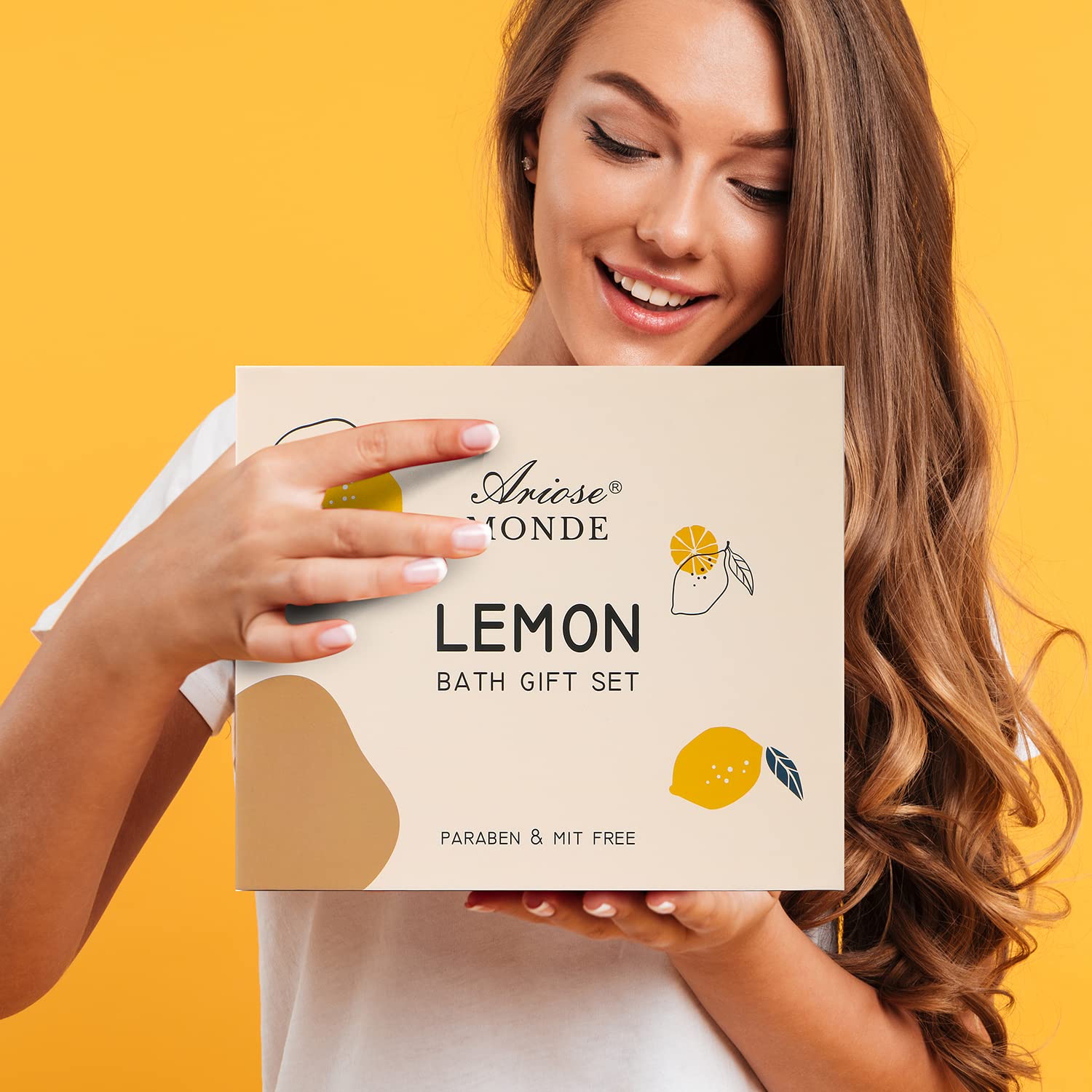 Citrus Lemon Spa and Body Care Set