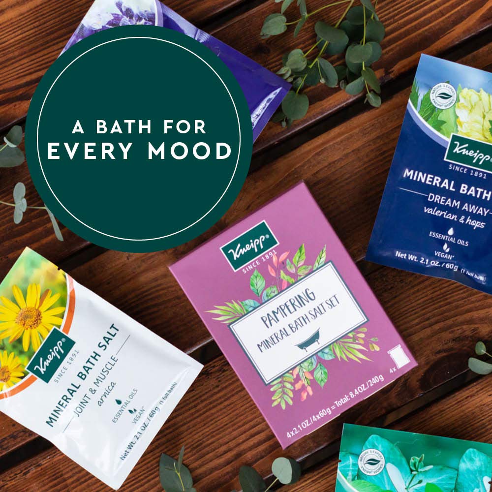 Mineral Bath Salt Discovery Set (4 Mini Sachets)