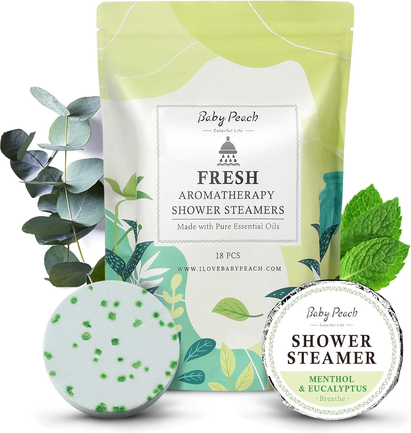Eucalyptus Shower Steamers Aromatherapy set
