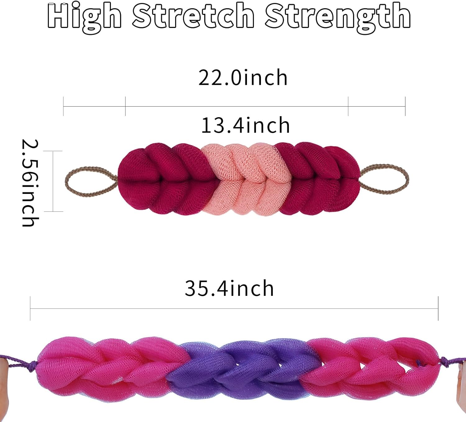 Stretchable Back Loofah Strap