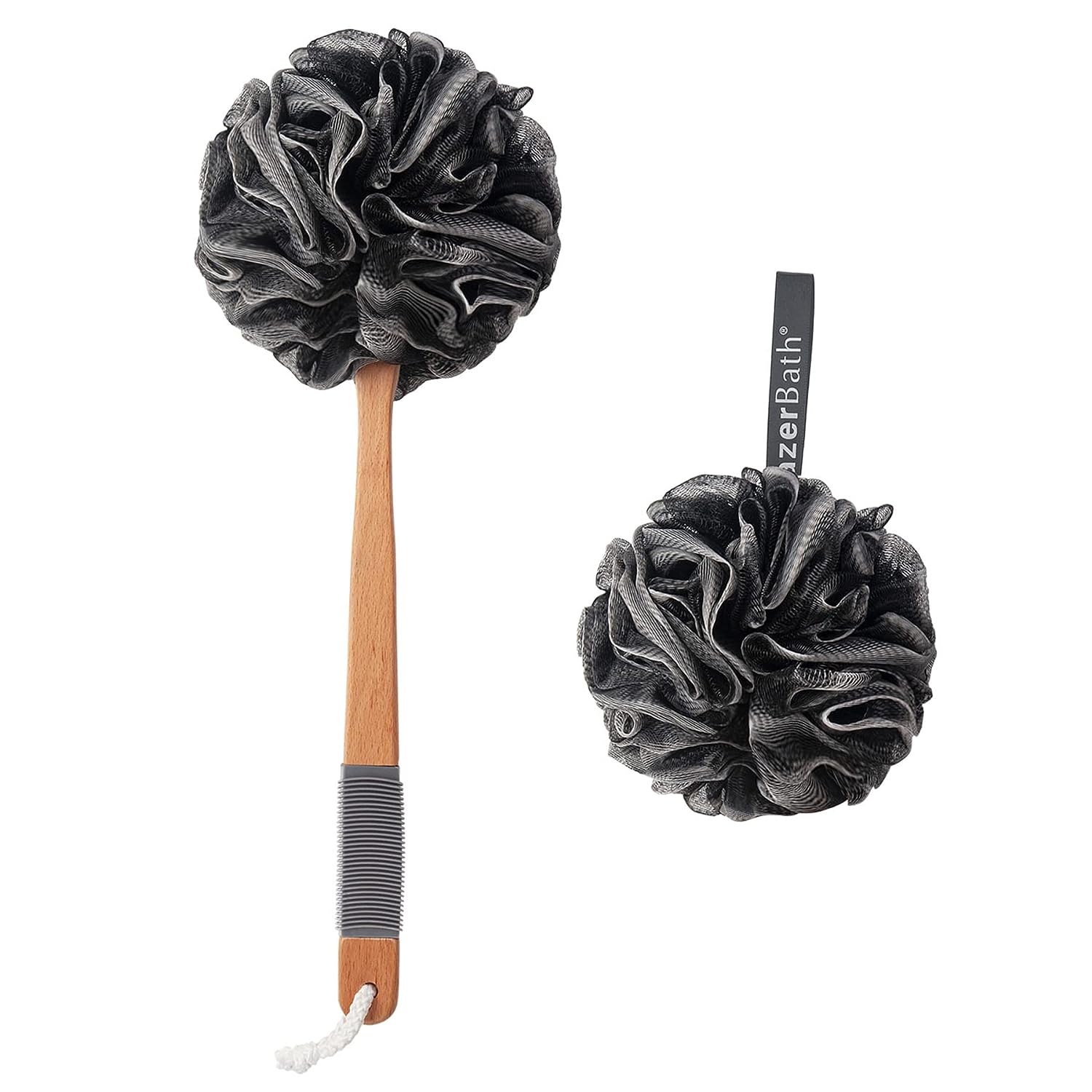 Loofah Back Scrubber Set